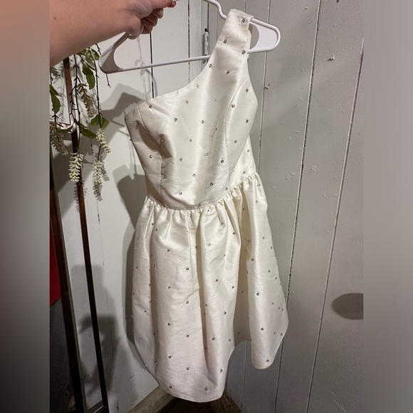 ANTHROPOLOGIE SACHIN AND BABI Elliana one shoulder dress sequin - Picture 4 of 8